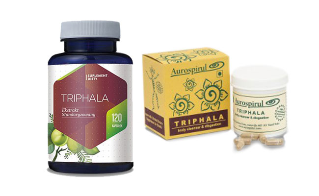 Triphala-produkty